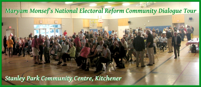 Stanley Park Community Centre - Maryam Monsef's National Electoral Reform Community Dialogue Tour