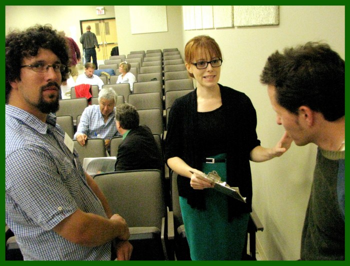 Post Community Dialogue dialogue, with Jason Shaw (FVC) and Temara Brown (WRGreens Cambridge)