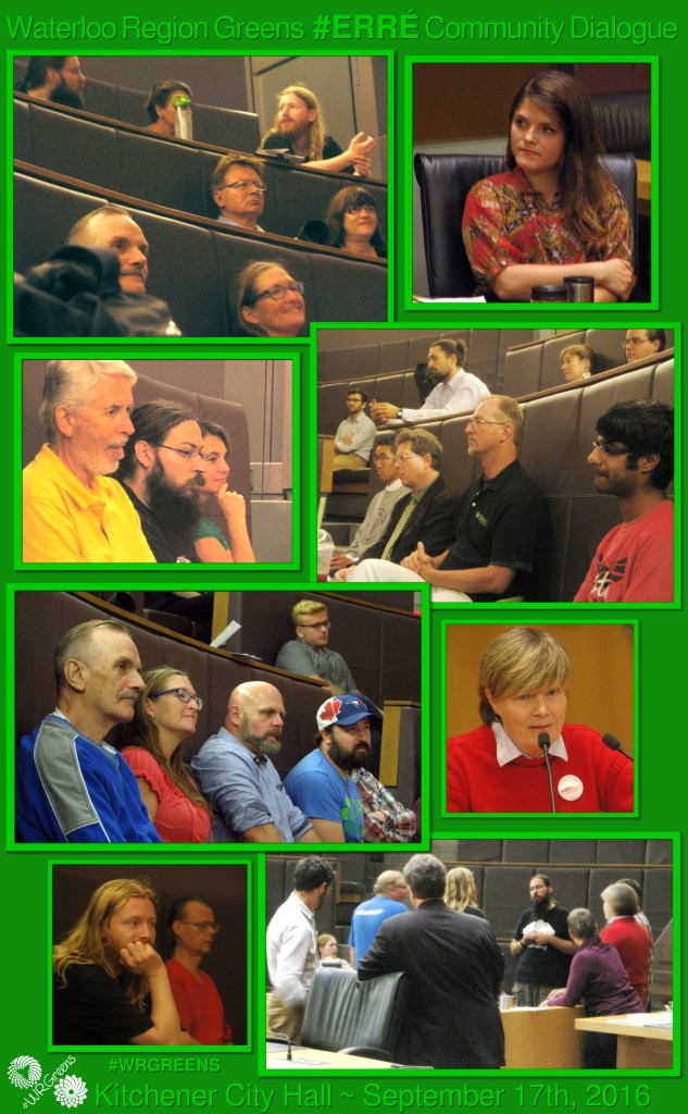 WRGreens Community Dialogue poster