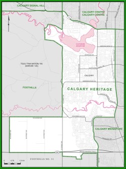 Elections Canada Riding Map